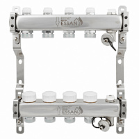 Коллекторная группа ESSAN GROUP803 нержавейка 1"x3/4" EK -4 выхода, без расходомеров (304 мм)