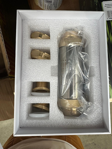 Фильтр для умягчения воды ESSAN COSMIC металлический 3/4" АМ-АМ
