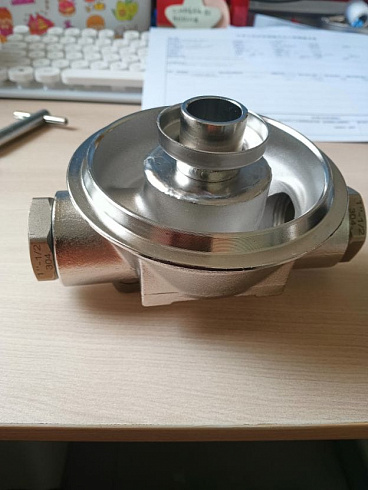 Корпус-колба фильтра из нержавейки ESSAN CONFIDENT горячая и холодная вода 10SL, 3/4" В (8)