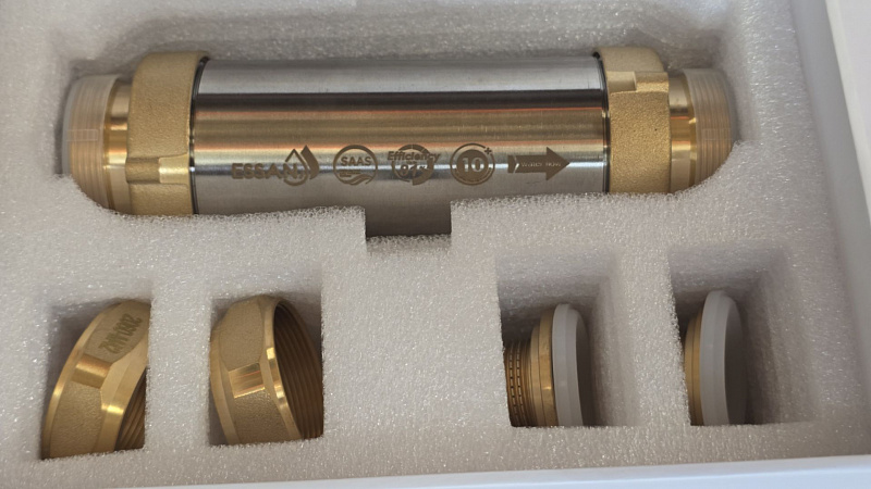 Фильтр для умягчения воды ESSAN COSMIC металлический 3/4" АМ-АМ