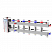 Коллектор котловой с гидрострелкой ESSAN ГРУ+КМГ 60-7ВУ НЕРЖАВЕЮЩАЯ СТАЛЬ с 3-мя кронштейнами