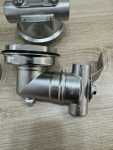 Корпус-колба фильтра из нержавейки ESSAN ILHOM горячая и холодная вода 10SL, 3/4" В (8)
