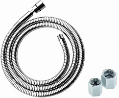 Шланг для душа металлический ESSAN (KEBBI) RELAXA хром 250 см, 1/2"х3/8" гайка-штуцер/внутр. универс