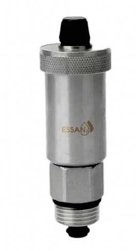 Воздухоотводчик автоматический прямой ESSAN BL5616 никель 1/2", с клапаном (100)