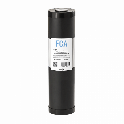 Картридж сменный угольный гранул. ESSAN EFCA20BB, для корпуса 20BB, для мех. и сорбцион очистки