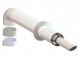 ДХ Комплект дымохода конденсационный ESSAN LIGHT Ø80/125